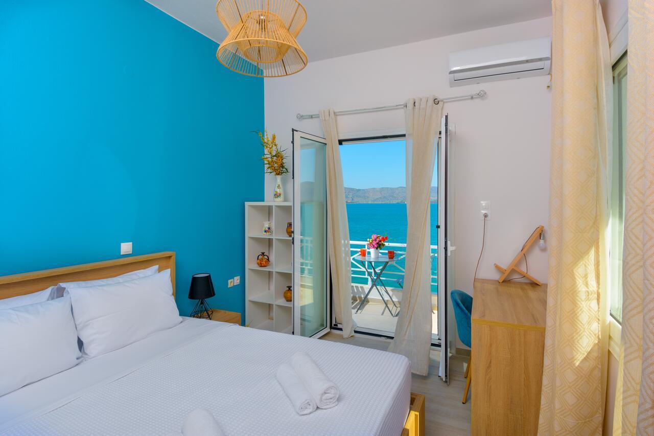 Margarita'S Seafront Luxury Apartment Elounda  Luaran gambar